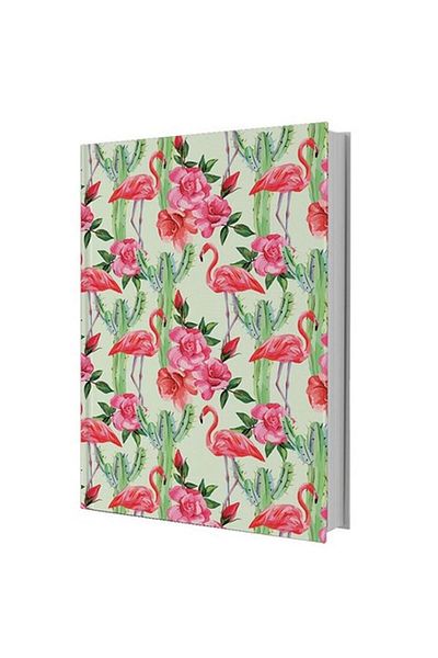 DEFFTER Paradise Flamingo Cactus Notebook