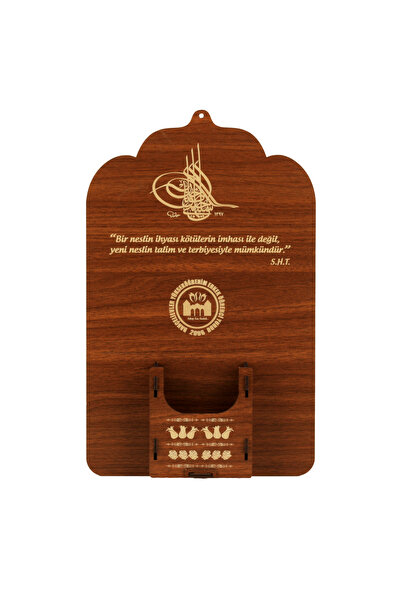 KAĞAN SÜS Ahşap Takvimlik