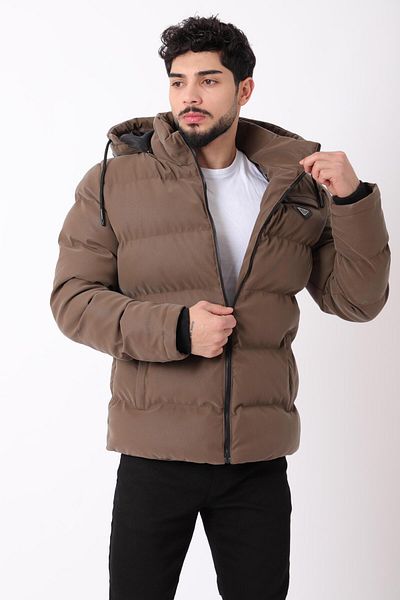 ByTrend Кожено бродирано яке от карбонова кожа PLDP 2959_50368-1