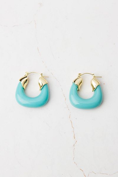 Modex Acrylic Basket Earrings