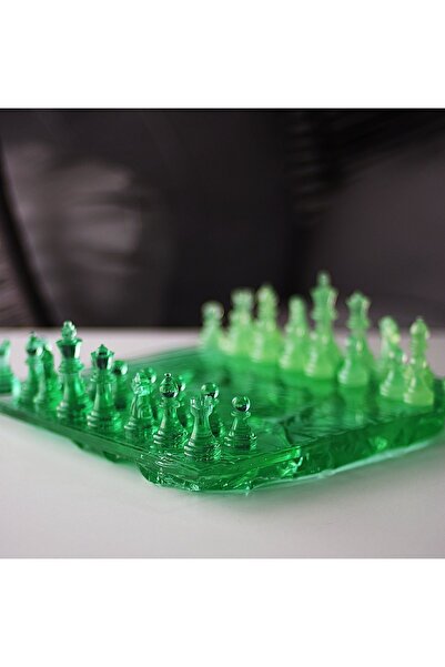 epoksi Satranç Takımı