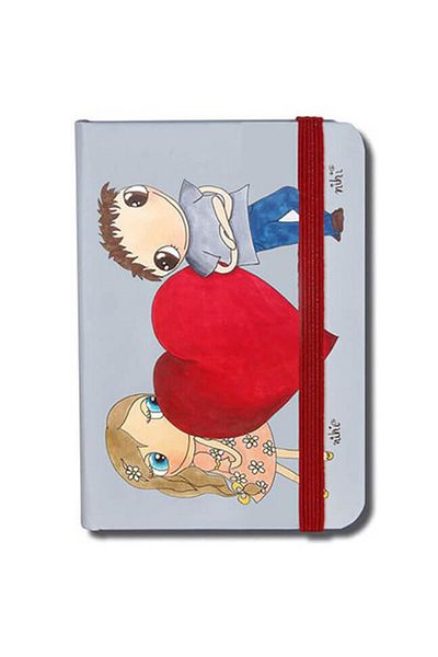 DEFFTER غطاء صلب من Nihi Heart إلى القلب مقاس 21x14.8 مبطن 96 ورقة