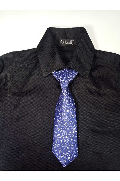 GallanD Baby Boy Tie - Colorful Pattern, 18cm Classic Tied Adjustable Rubber