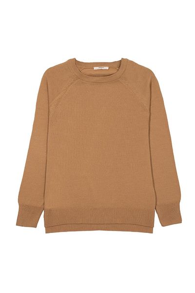 SHERIN Πουλόβερ Camel Crew Neck