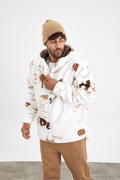 Weyeze Παλτό με βελούδινο σχέδιο oversize AF-K89926LNS