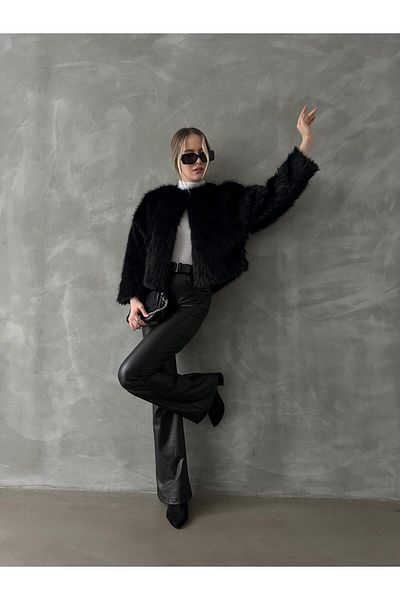 TOPSHOW Plush Long Arm Fur