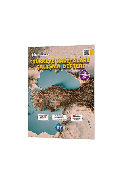 Garantör Akademi 2026 coğrafyanın kodları türkiye haritası çalışma kitabı