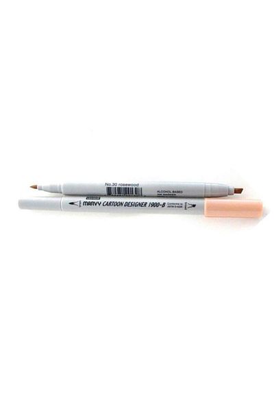 ADEL OYUNCAK Marvy 1900b-s/30 Rosewood Graphic Marker Pen