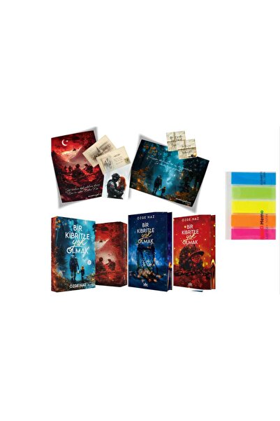 Ephesus Yayınları KUTULU yan boyalı Bir Kibritle Yok Olmak SETİ 2 kitap 5 li post-it hediyeli Özge Naz BKYO Zanegzo