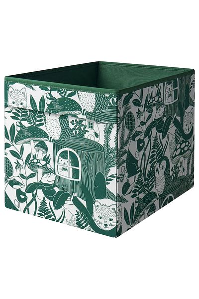 IKEA Green-White Box - 33X38X33 cm
