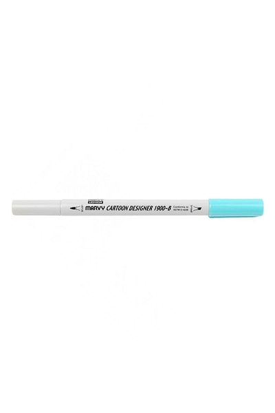 ADEL OYUNCAK Marvy 1900b-s/51 Aqua Gray Graphic Marker Pen