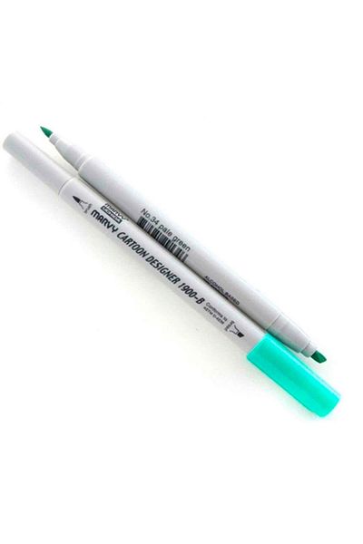 ADEL OYUNCAK Marvy 1900b-s/34 Pale Green Graphic Marker Pen