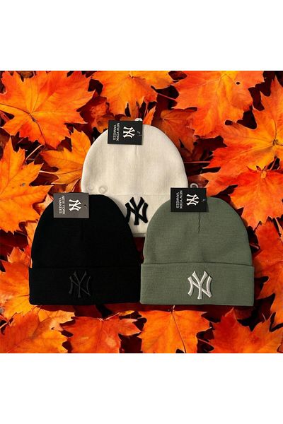 w white stars sports & wear Ny New York Triple Beret