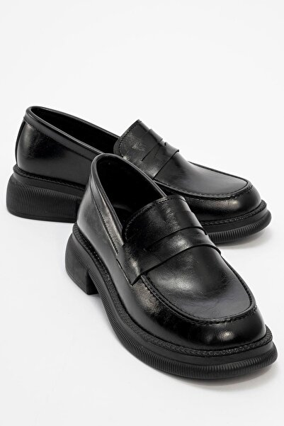 Ccway Μαύρα τσαλακωμένα - Αντιολισθητικά Γυναικεία Casual Παπούτσια