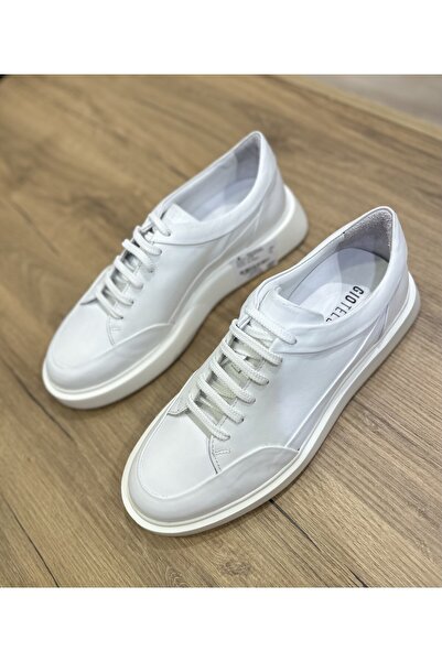 Giotelli Gio White 191 Leather High Sole Shoes - Gm23Fl25048