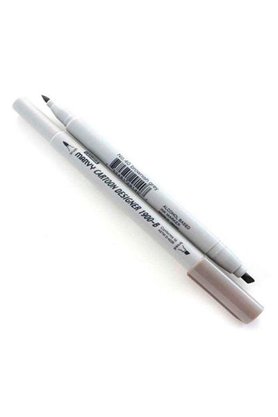 ADEL OYUNCAK Marvy 1900b-s/40 Brownish Gray Graphic Marker Pen