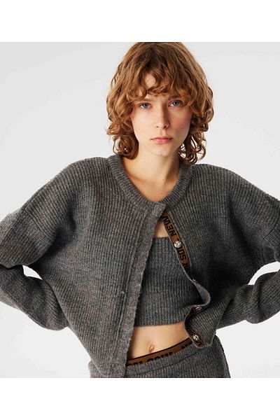 Twist CARDIGAN JACQUARD CU CONTRAST