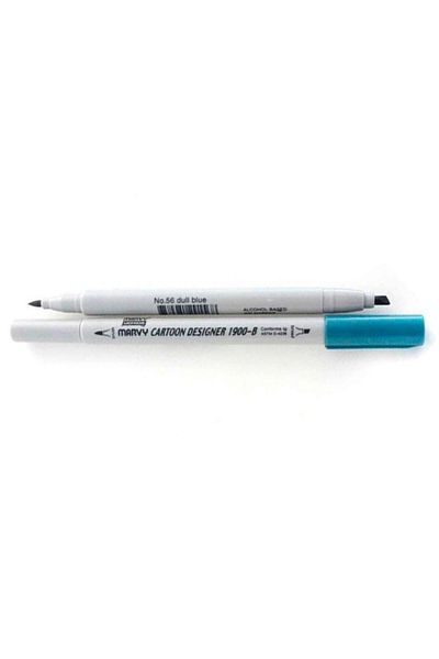 ADEL OYUNCAK Marvy 1900b-s/56 Dull Blue Graphic Marker Pen