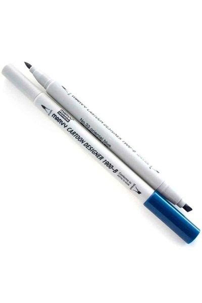 ADEL OYUNCAK Marvy 1900b-s/33 Oriental Blue Graphic Marker Pen