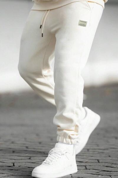 GHASSY CO. Ghassy Co. Erkek Armalı Günlük Rahat İçi Şardonlu Üç İplik Paça Lastikli Jogger Eşofman Altı