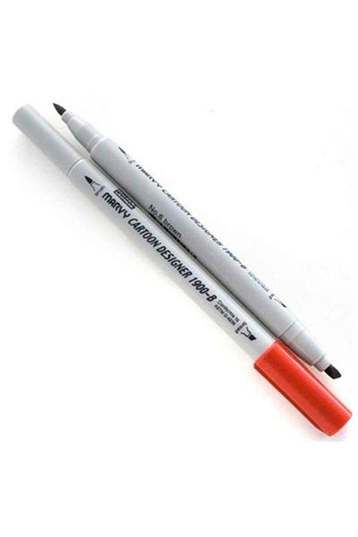 ADEL OYUNCAK Marvy 1900b-s/6 Brown Graphic Marker Pen
