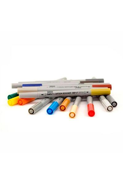ADEL OYUNCAK Marvy 1900b-s/4 Green Graphic Marker Pen