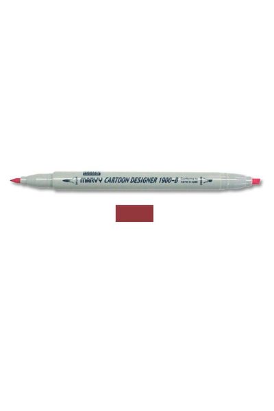 ADEL OYUNCAK Marvy 1900b-s/28 Englısh Red Graphic Marker