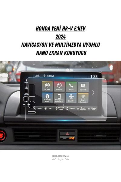 UniqAnatolia Honda Hr-V E:Hev 2024 - Navigation and Multimedia Compatible Nano Screen Protector