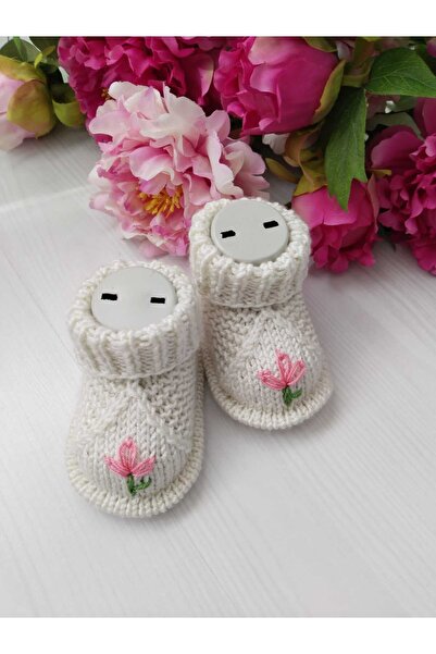 8 Ekim Tasarım Atölyesi Handmade Knitted Baby Girl Romper Dress - Special and Elegant