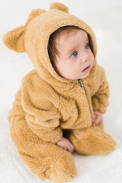 Baby Animals Welsoft Unisex Girl Boy Baby Sleeping Bag - Plush Zippered Winter Children's Costume
