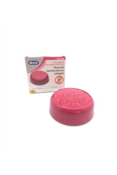 Mas 680 Fuchsia Finger Moisturizing Sponge