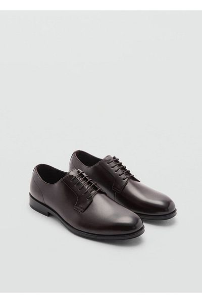 MANGO Man Schuhe in Lederoptik