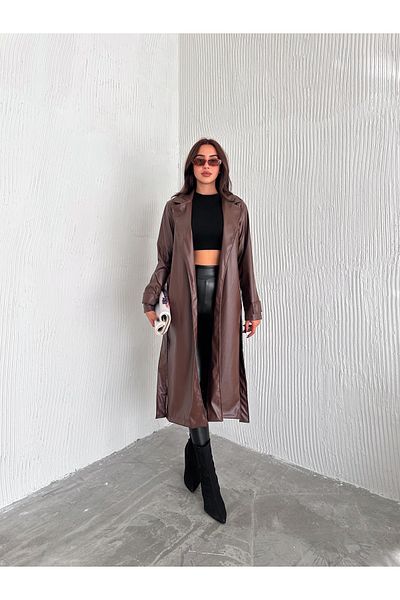 fiolin Steel Grace Trench Coat
