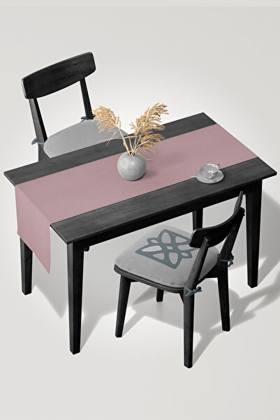 MARİTSA سلسلة Runner ذات الملمس المخملي - غطاء خالي من المسحوق ومقاوم للبقع والتجاعيد