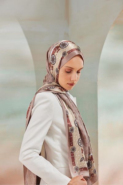 Cardion Mink Luxury Devore Burning Shawl