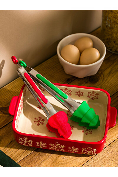 LC Waikiki LCW HOME Karışık Baskılı Yılbaşı Temalı Maşa Seti 2'li