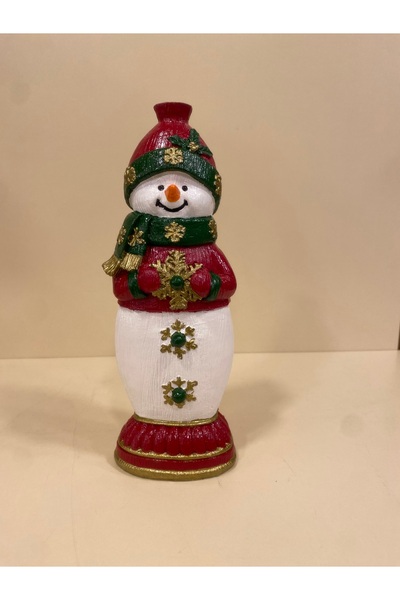 PLUS HOME YILBAŞI YILDIZ TUTAN KARDAN ADAM EL BOYAMA 27 CM