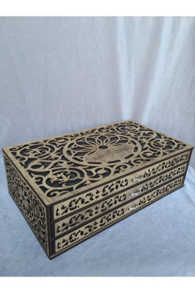 Gorilla Fashion Tesbih Kutusu Kişiye Özel Takı Kutusu Tesbih Koleksiyon Kutus...