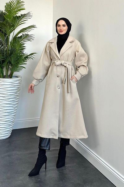 MERVEN AKYÜZ Παλτό Catherina Mink Stash