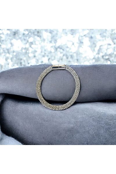 LeylanTakı Leylan Jewelry Women's Magnetic Zircon Stone Bracelet