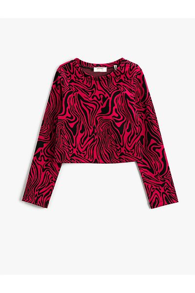 Koton Tricou cu mânecă lungă decupată