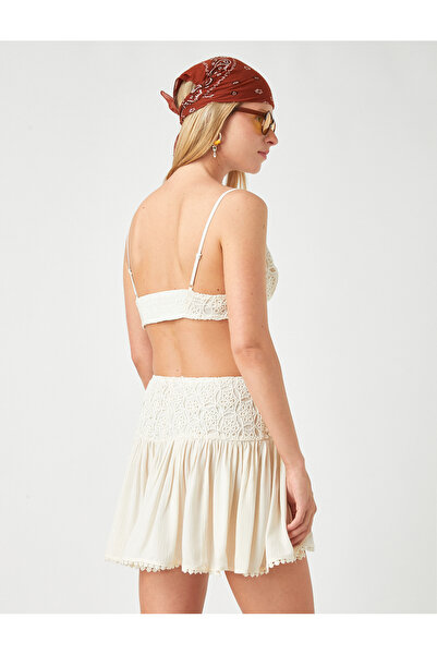 Koton Μπουστάκι πλεκτό με βελονάκι