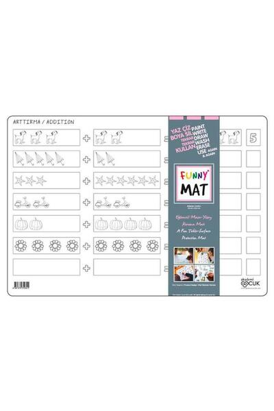 Akademi Çocuk Akademi Çocuk - Funny Mat - Arttırma (YENİ)