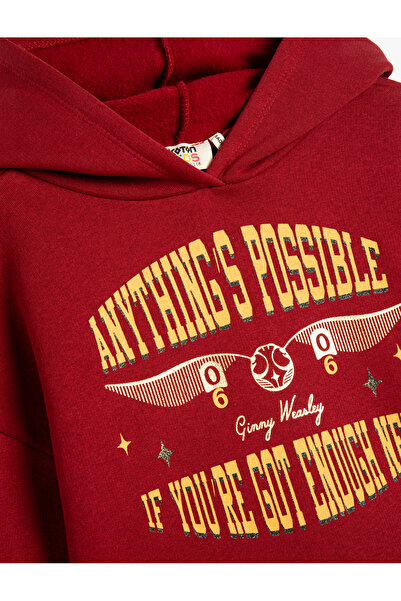 Koton Μακρυμάνικο φούτερ με κουκούλα Χάρι Πότερ