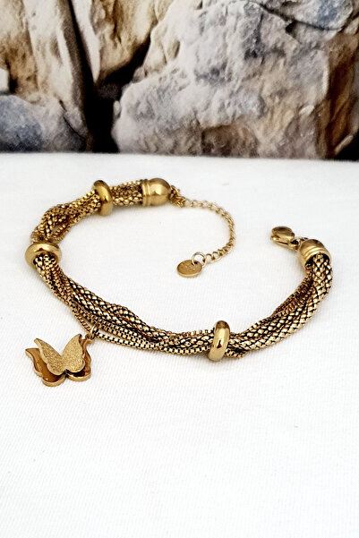 Reyna Steel Altın Çağı Yaşatan Çelik Takılar Steel Bracelet