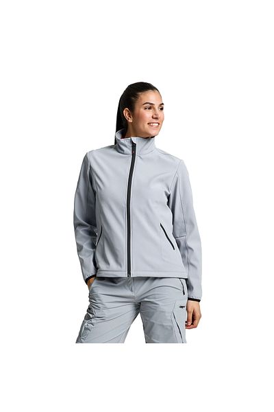 Slam Act Ws Softshell Women Gray Jacket Women Jacket A925002S00