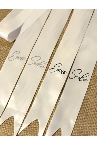 İsabella Accessories Jewelry Ribbon, Engagement Wedding Bridal Groom Ceremony Ribbon Satin- Wedding Jewelry Ribbon