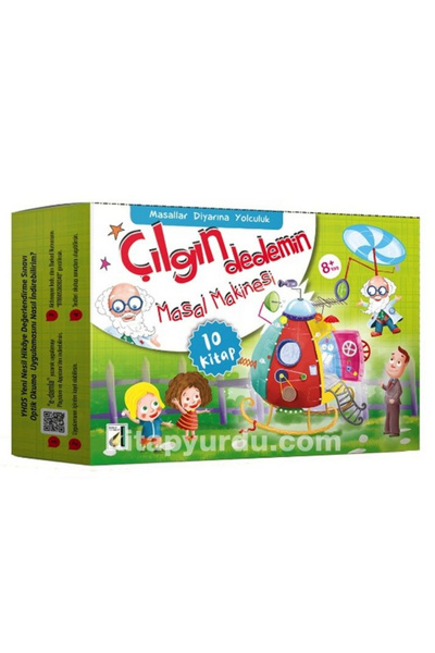 Damla Yayınevi 2. Ve 3. Sınıf Hikaye Kitabı Seti Çılgın Dedemin Masal Makinası 10 Kitap set