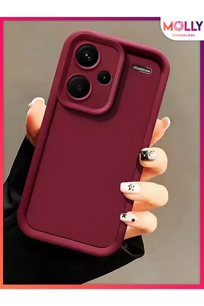 Molly Cherry Rotten Edges Thick Pan Silicone Case for Xiaomi Redmi Note 13 Pro Plus