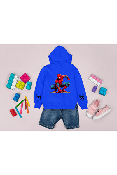 MAGORS ДЕТСКА СУИТШИРТКА С КАПЮШОН, БЕЗ ДЖОБОВЕ И 3 ШНОРХЕЛА С ПРИНТ НА СПАЙД...